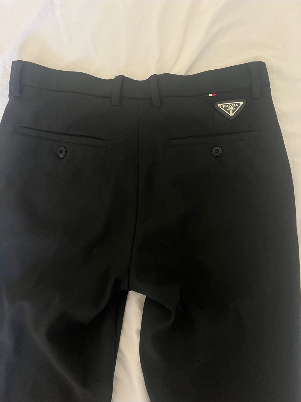Prada Black Men's Dress Pants